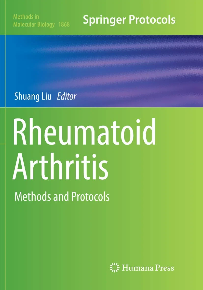 Coperta cărții "Rheumatoid Arthritis: Methods and Protocols: 1868 (Methods in Molecular Biology) " de Shuang Liu