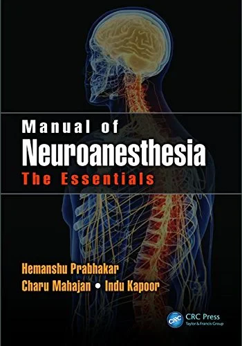 Coperta cărții "Manual of Neuroanaesthesia" de Hemanshu Prabhakar