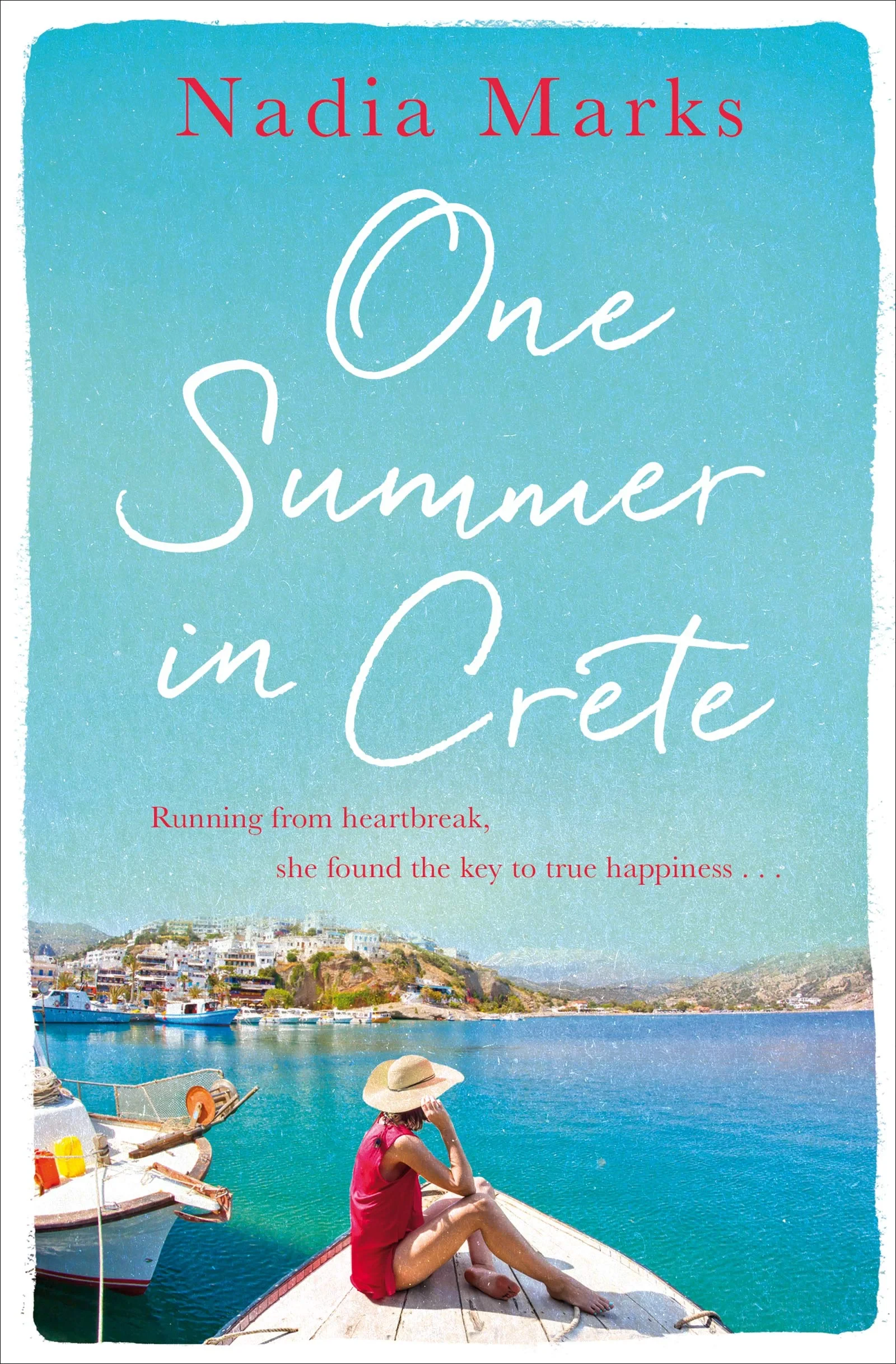 Coperta cărții "One Summer in Crete " de Nadia Marks