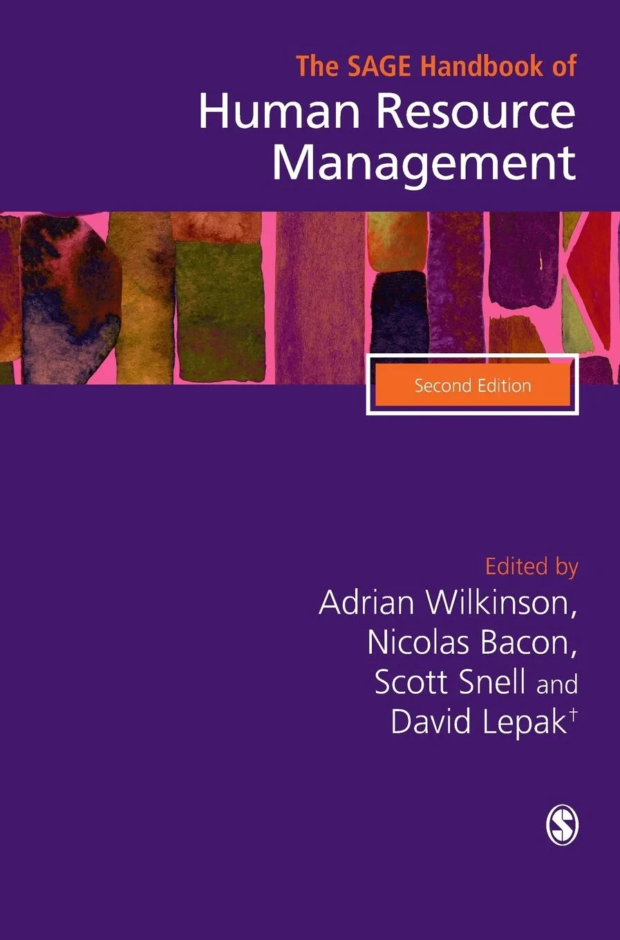 Coperta cărții "The SAGE Handbook of Human Resource Management" de Adrian Wilkinson, Nicolas A Bacon, Scott A Snell, David Lepak