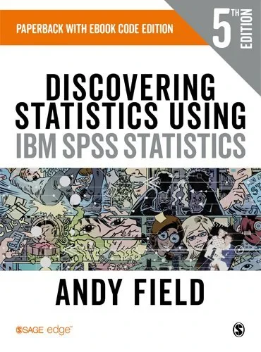 Coperta cărții "Discovering Statistics Using IBM SPSS Statistics " de Andy Field