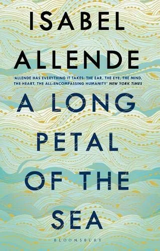 Coperta cărții "A Long Petal of the Sea" de Isabel Allende