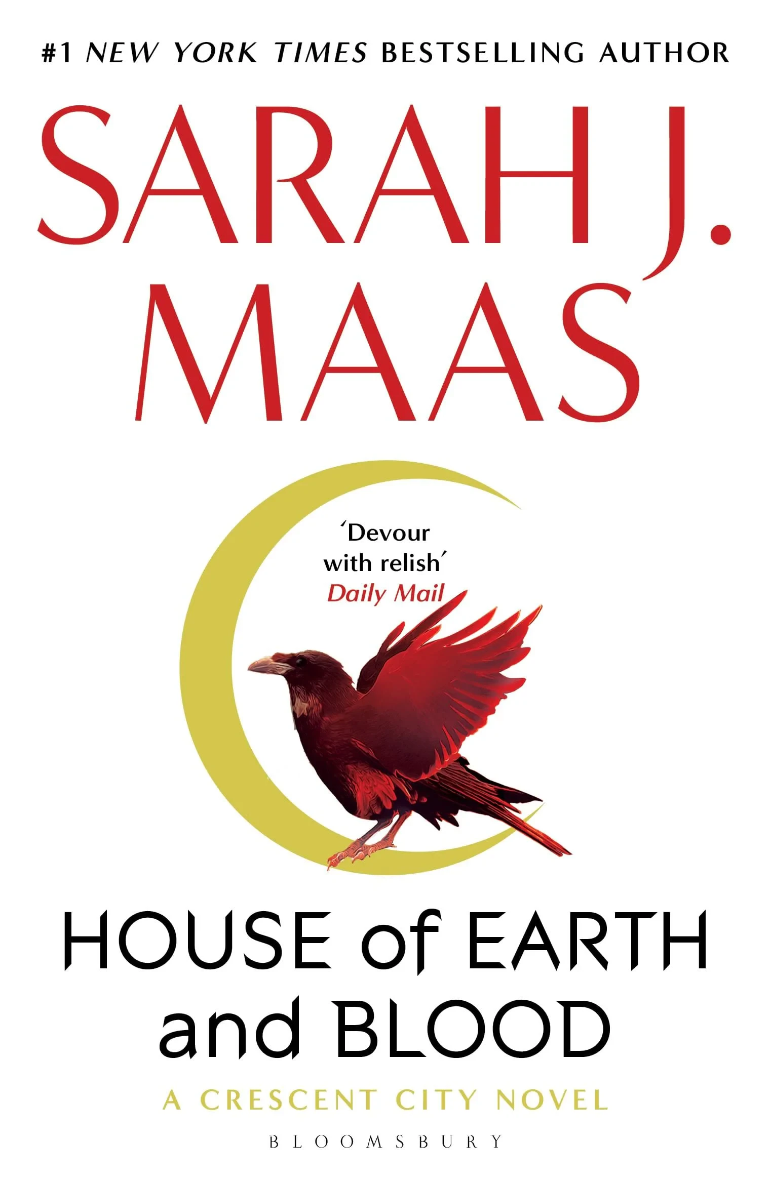 Coperta cărții "House of Earth and Blood: The epic new fantasy series from multi-million and #1 New York Times bestselling" de Sarah J. Maas
