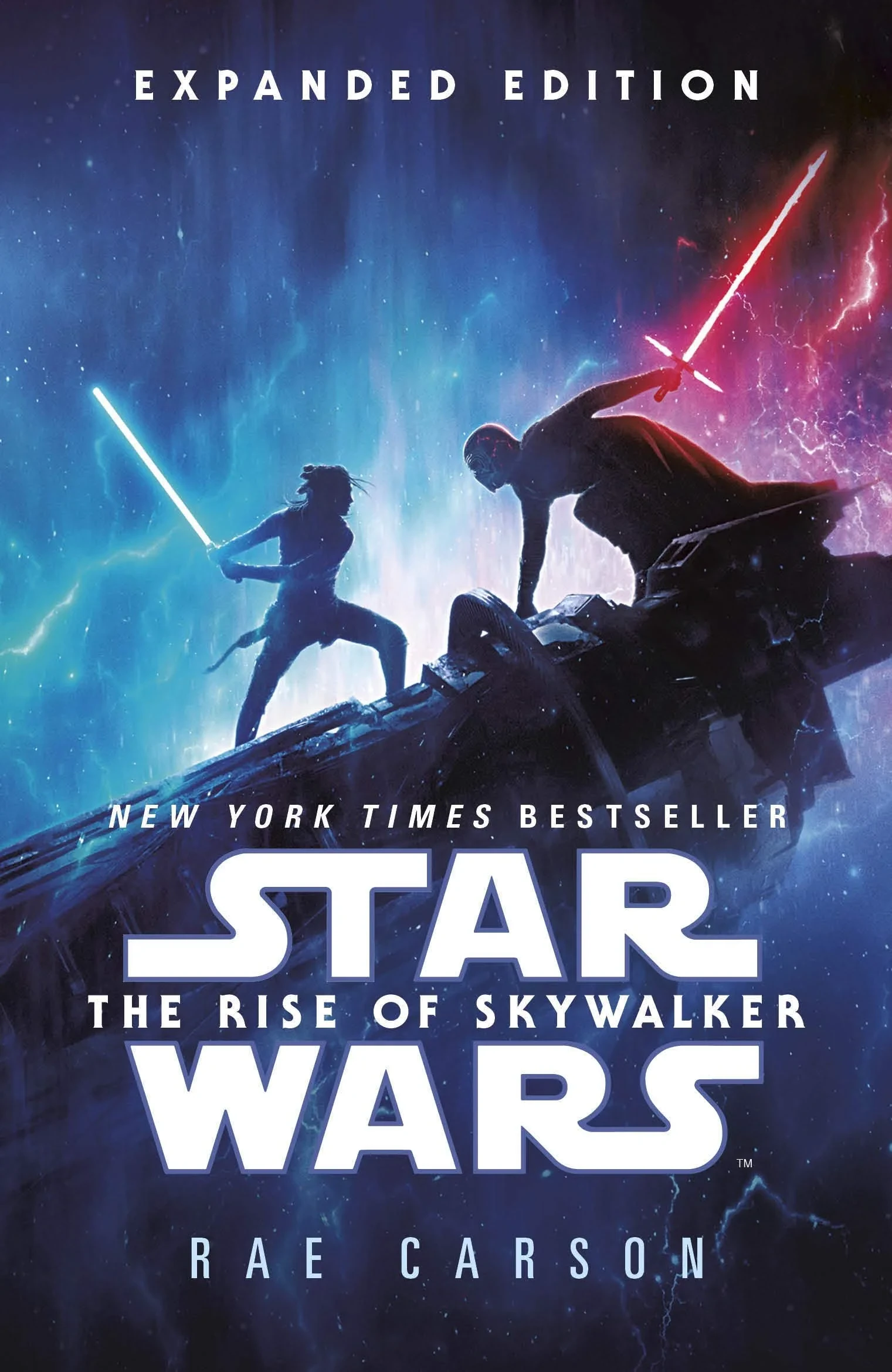Coperta cărții "Star Wars: Rise of Skywalker (Expanded Edition)" de Rae Carson