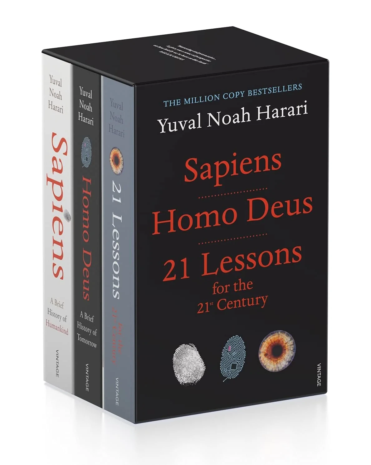 Coperta cărții "Yuval Noah Harari Box Set " de autor necunoscut