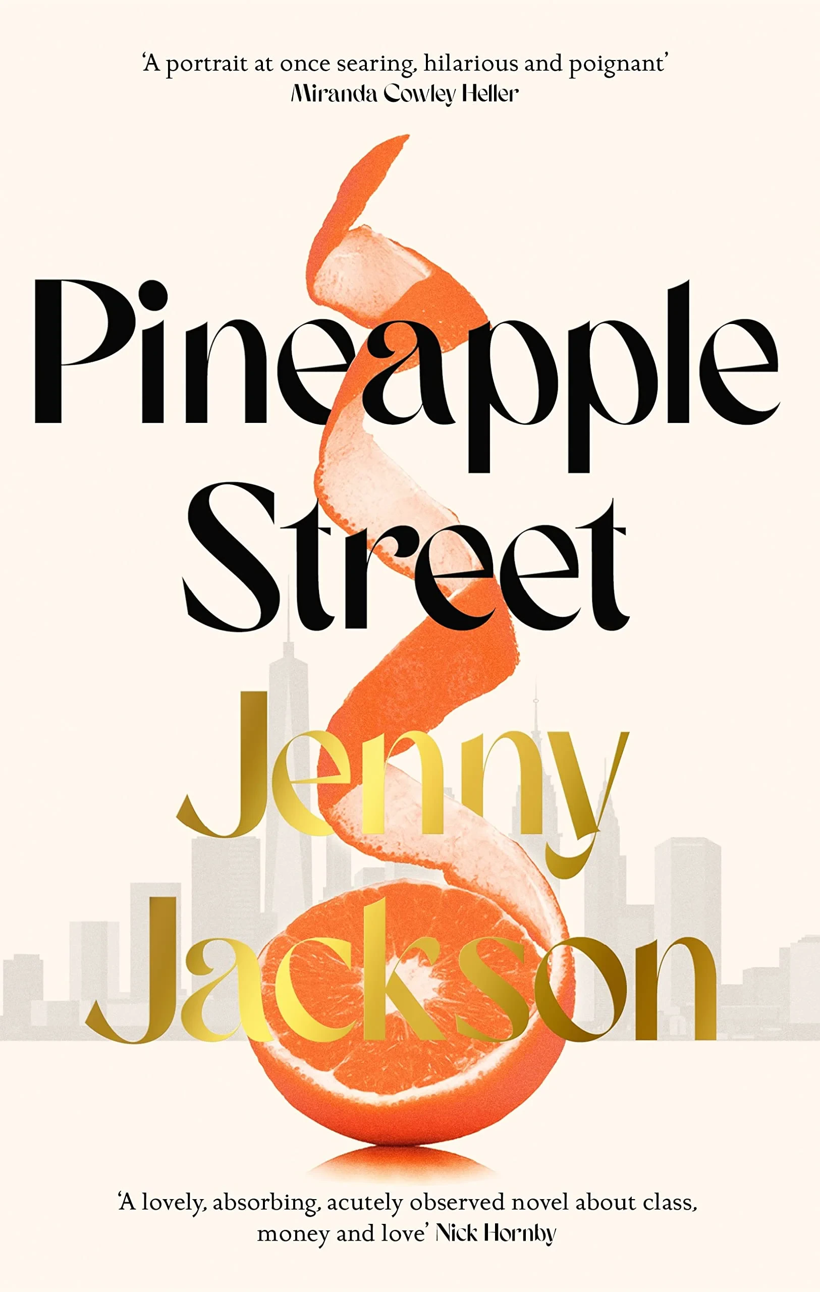 Coperta cărții "Pineapple Street" de Jenny Jackson