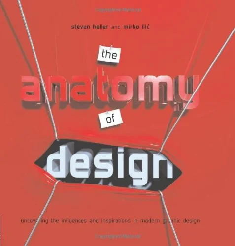 Coperta cărții "The Anatomy of Design" de Steven Heller with Mirko Ilic