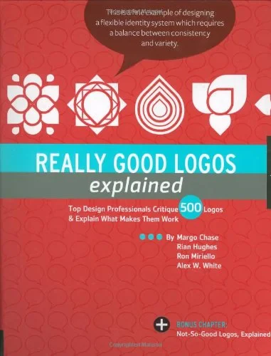 Coperta cărții "Really Good Logos Explained" de Margo Chase, Rian Hughes, Ron Miriello, Alex White