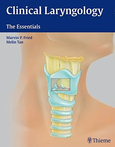 Coperta cărții "Clinical Laryngology" de Marvin Fried