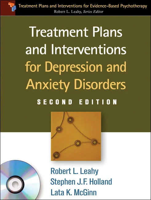 Coperta cărții "Treatment Plans and Interventions for Depression and Anxiety Disorders, Second Edition" de Robert L. Leahy, Stephen J. F. Holland, Lata K. K. McGinn