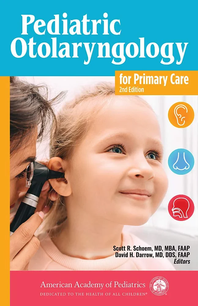 Coperta cărții "Pediatric Otolaryngology" de Scott R. Schoem (Editor), David H. Darrow