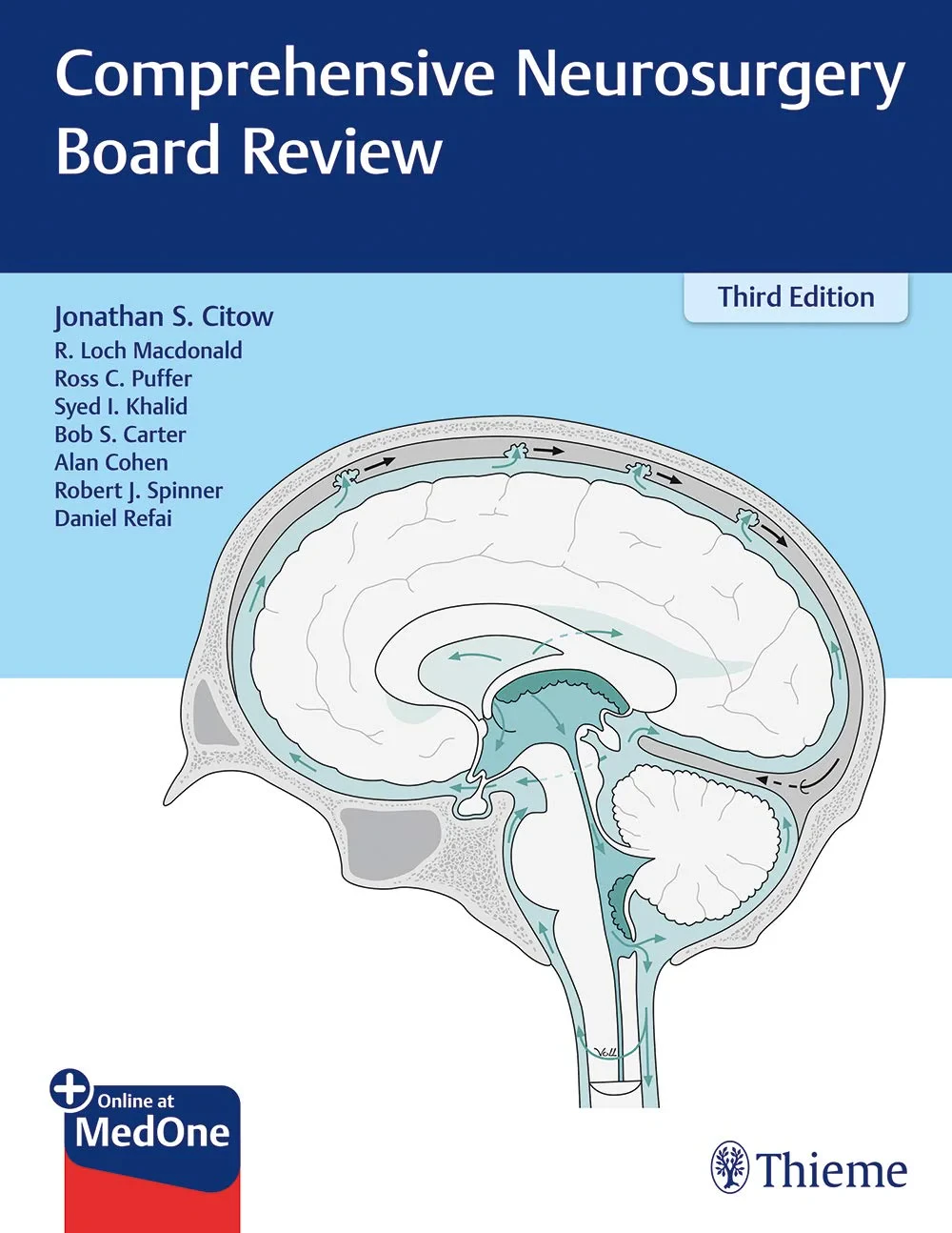Coperta cărții "Comprehensive Neurosurgery Board Review" de R. Loch Macdonald, Jonathan Stuart Citow, Daniel Refai