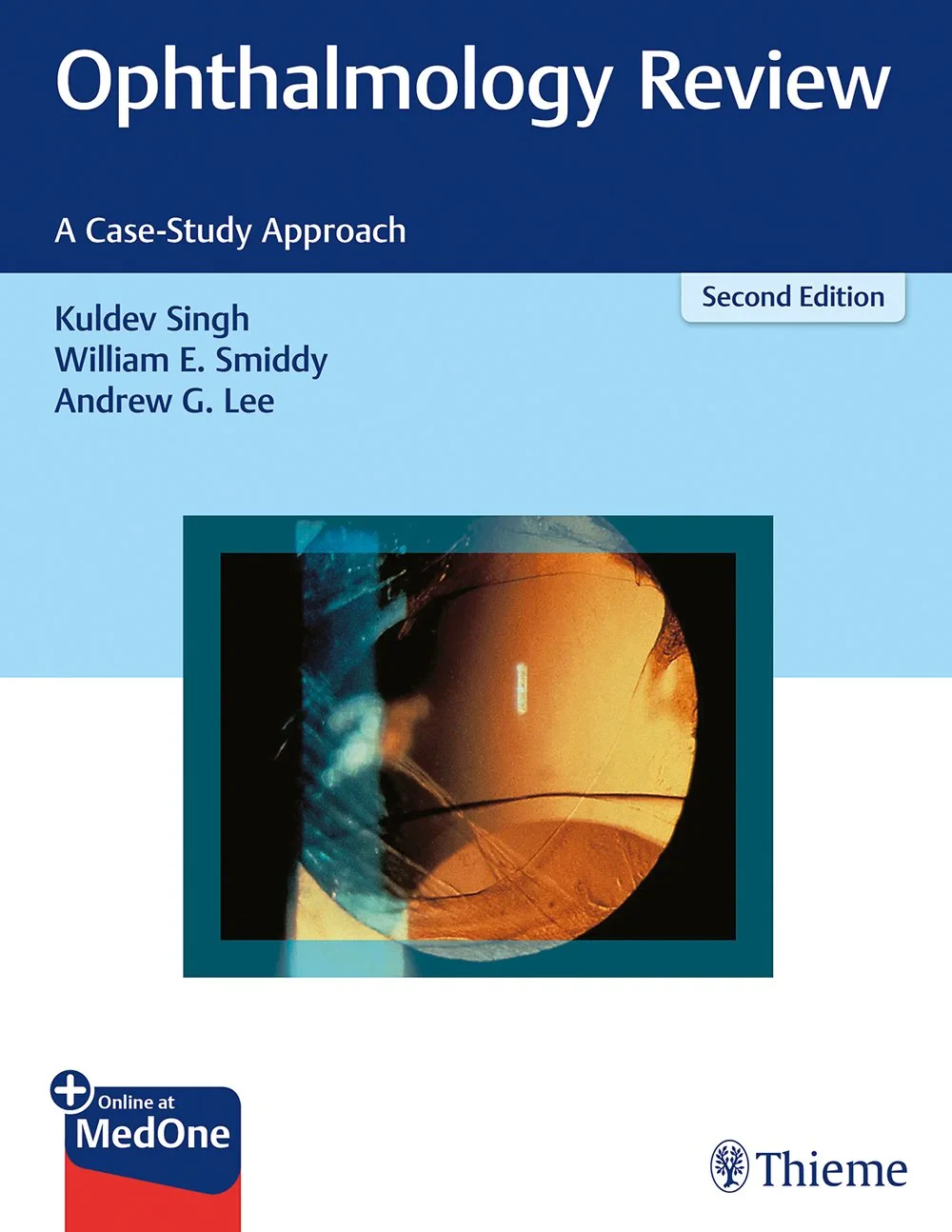 Coperta cărții "Ophthalmology Review" de Kuldev Singh, William E. Smiddy, Andrew G. Lee
