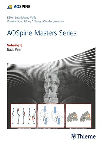 Coperta cărții "AOSpine Masters Series, Volume 8: Back Pain" de Jeffrey Wang, Claudio Lamartina, Luiz Vialle