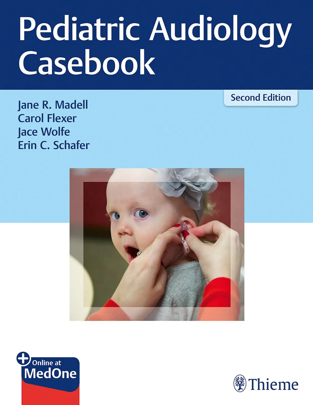 Coperta cărții "Pediatric Audiology Casebook" de Jane R. Madell, Carol Flexer, Jace Wolfe, Erin C. Schafer