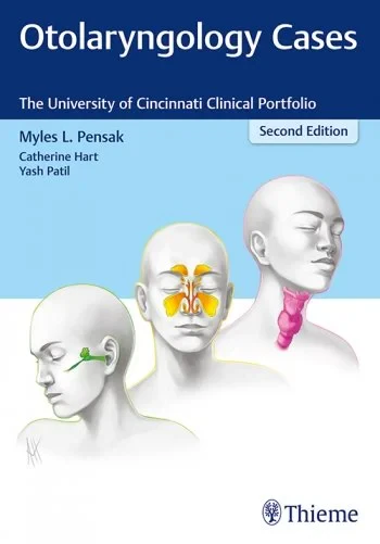 Coperta cărții "Otolaryngology Cases" de Myles L. Pensak