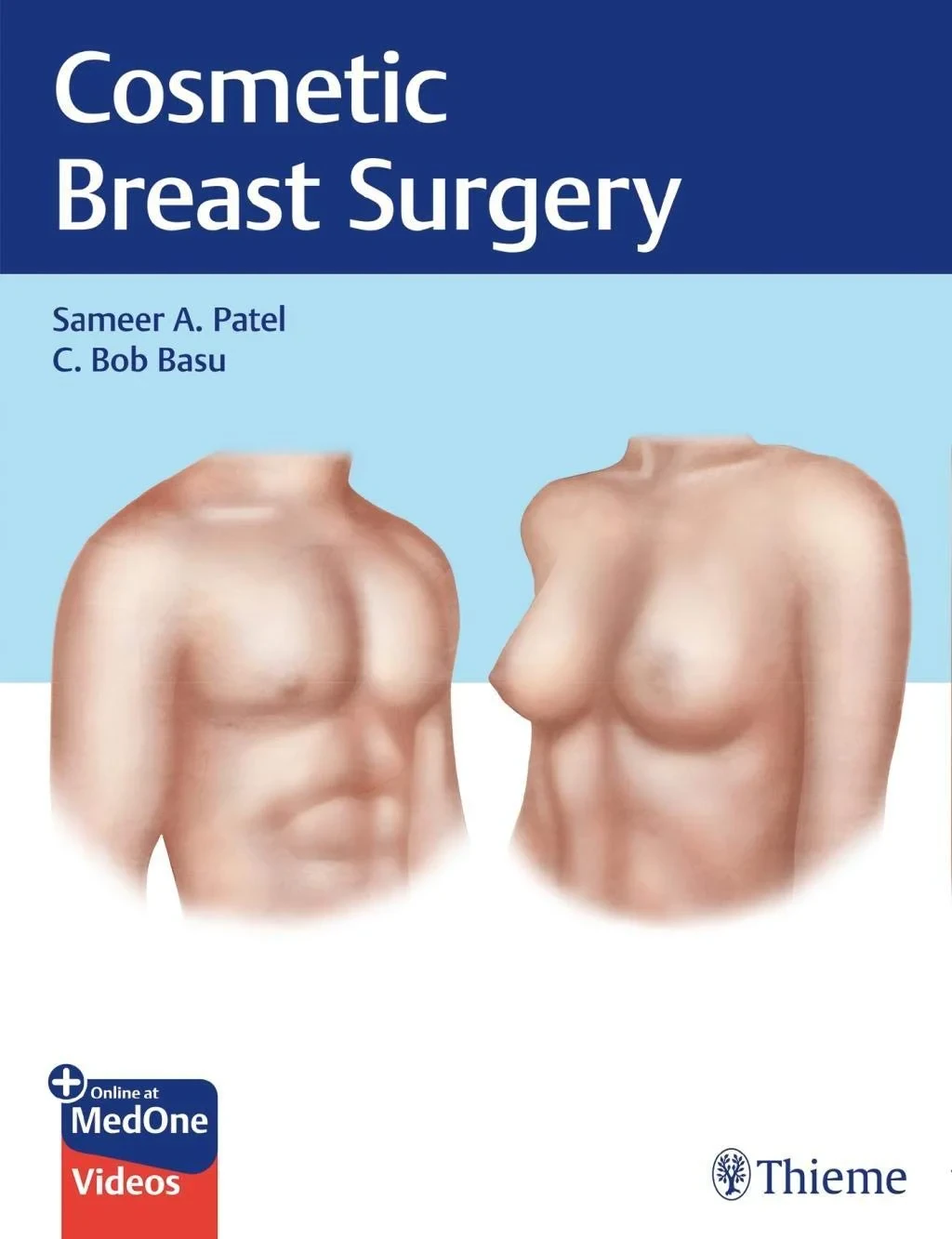 Coperta cărții "Cosmetic Breast Surgery " de Sameer Patel, C. Bob Basu