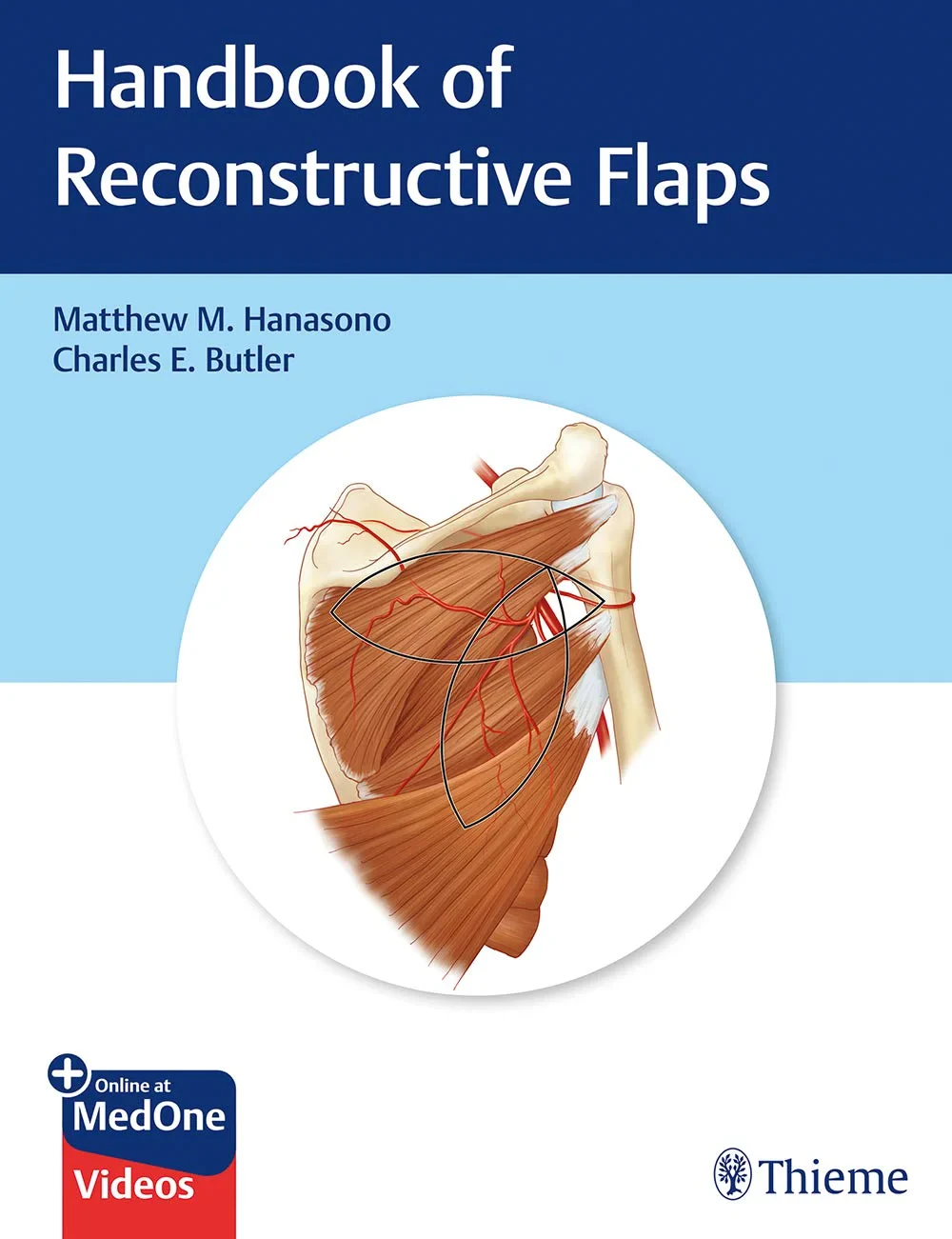 Coperta cărții "Handbook of Reconstructive Flaps" de Matthew M. Hanasono, Charles E. Butler (