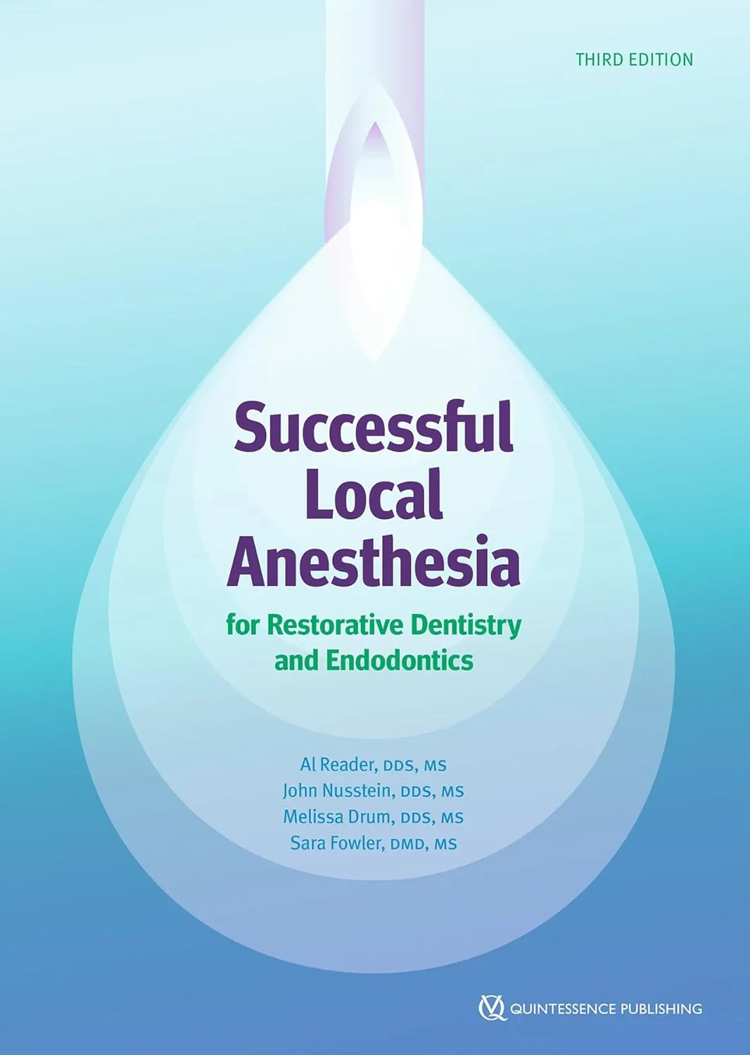 Coperta cărții "Successful Local Anesthesia for Restorative Dentistry and Endodontics " de Al Reader / John Nusstein / Melissa Drum / Sara Fowler