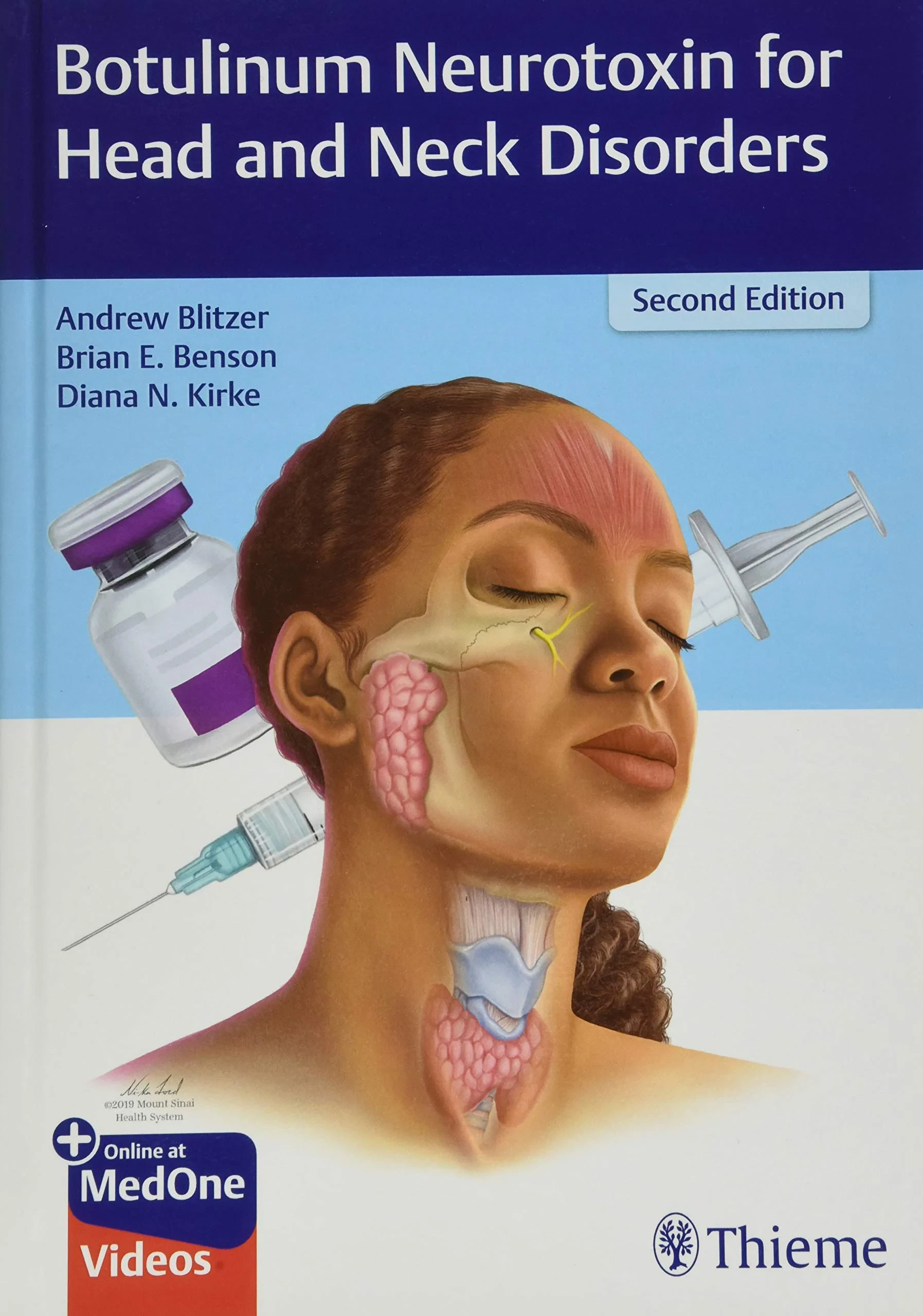 Coperta cărții "Botulinum Neurotoxin for Head and Neck Disorders" de Andrew Blitzer, Brian E. Benson, Diana Kirke