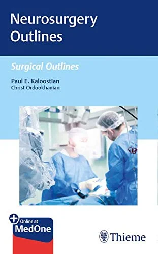 Coperta cărții "Neurosurgery Outlines " de Paul Kaloostian