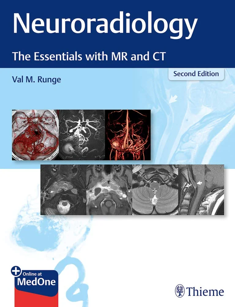 Coperta cărții "Neuroradiology: The Essentials with MR and CT" de Val M. Runge