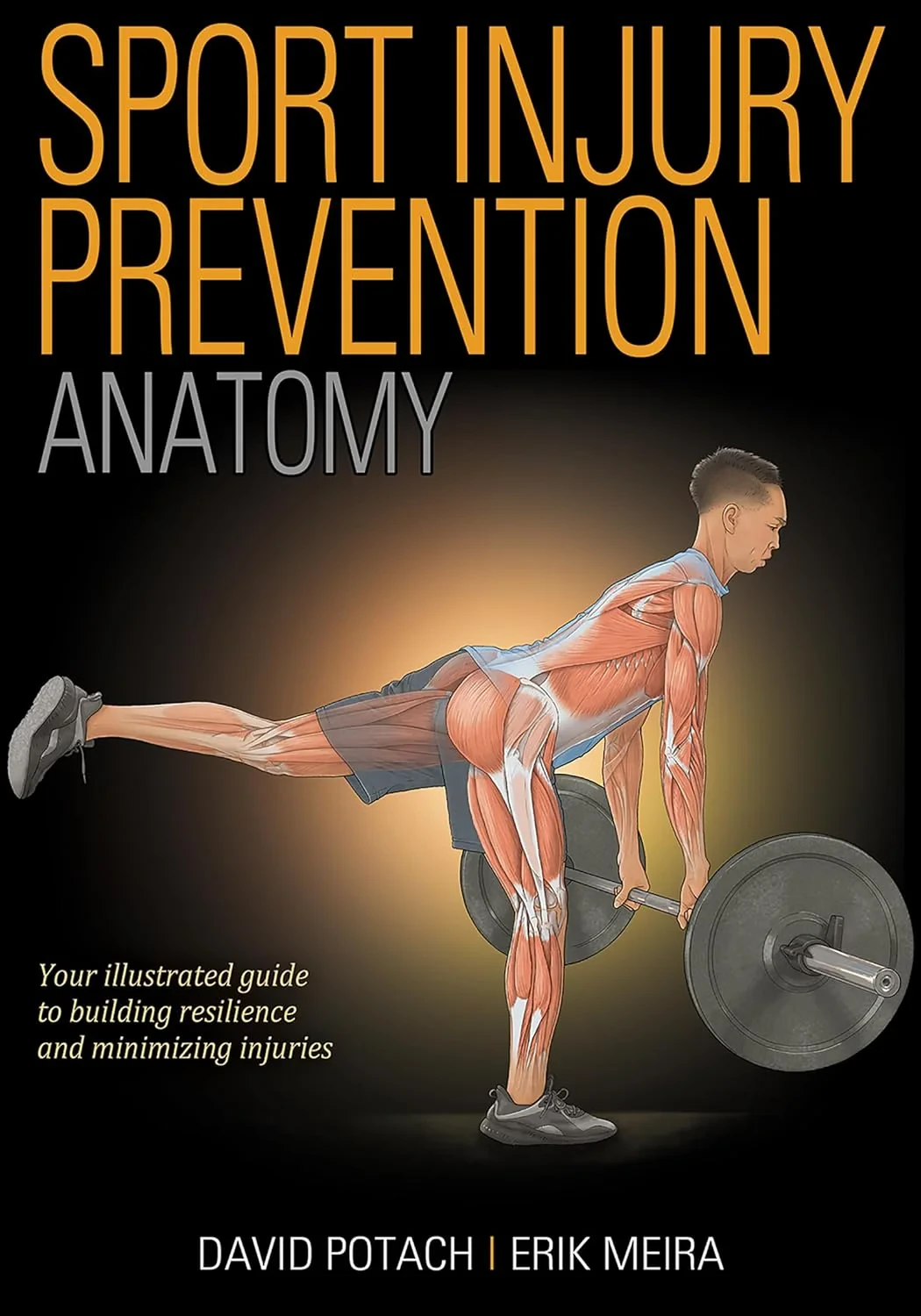 Coperta cărții "Sport Injury Prevention Anatomy" de David Potach, Erik Meira