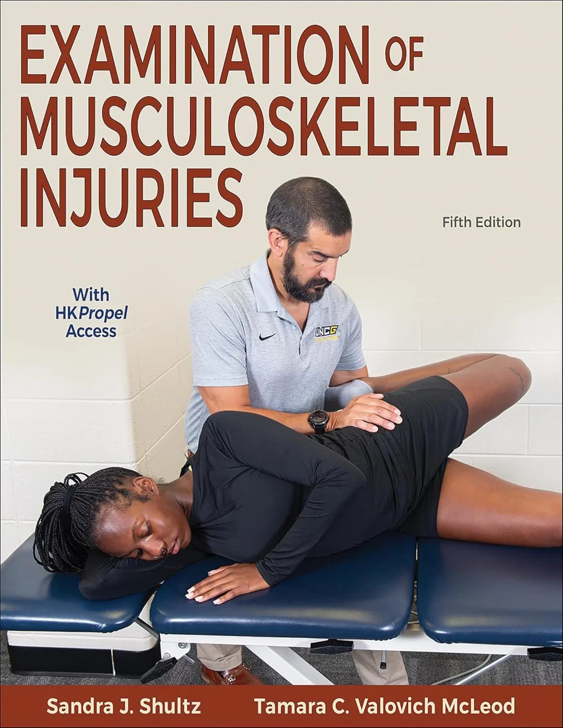 Coperta cărții "Examination of Musculoskeletal Injuries" de Sandra J. Shultz, Tamara C. Valovich McLeod