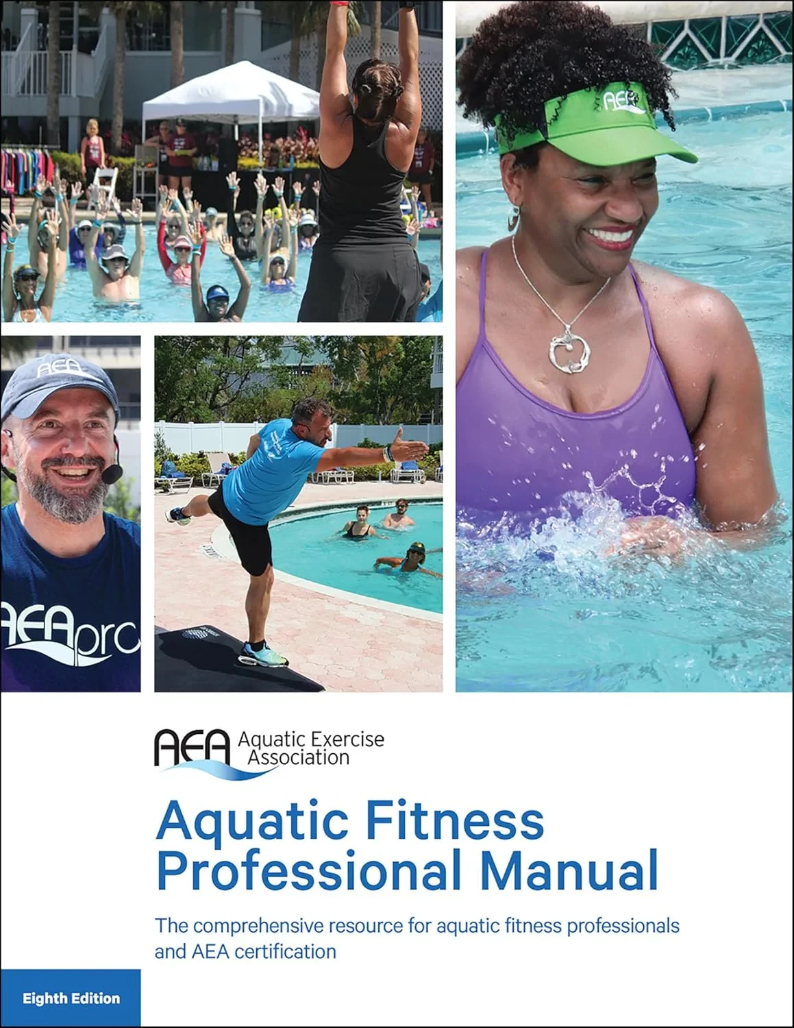 Coperta cărții "Aquatic Fitness Professional Manual" de Aquatic Exercise Association