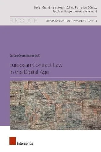 Coperta cărții "European Contract Law in the Digital Age" de Stefan Grundmann