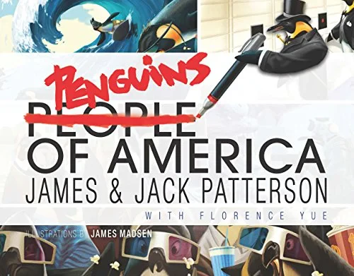 Coperta cărții "Penguins of America" de James Patterson
