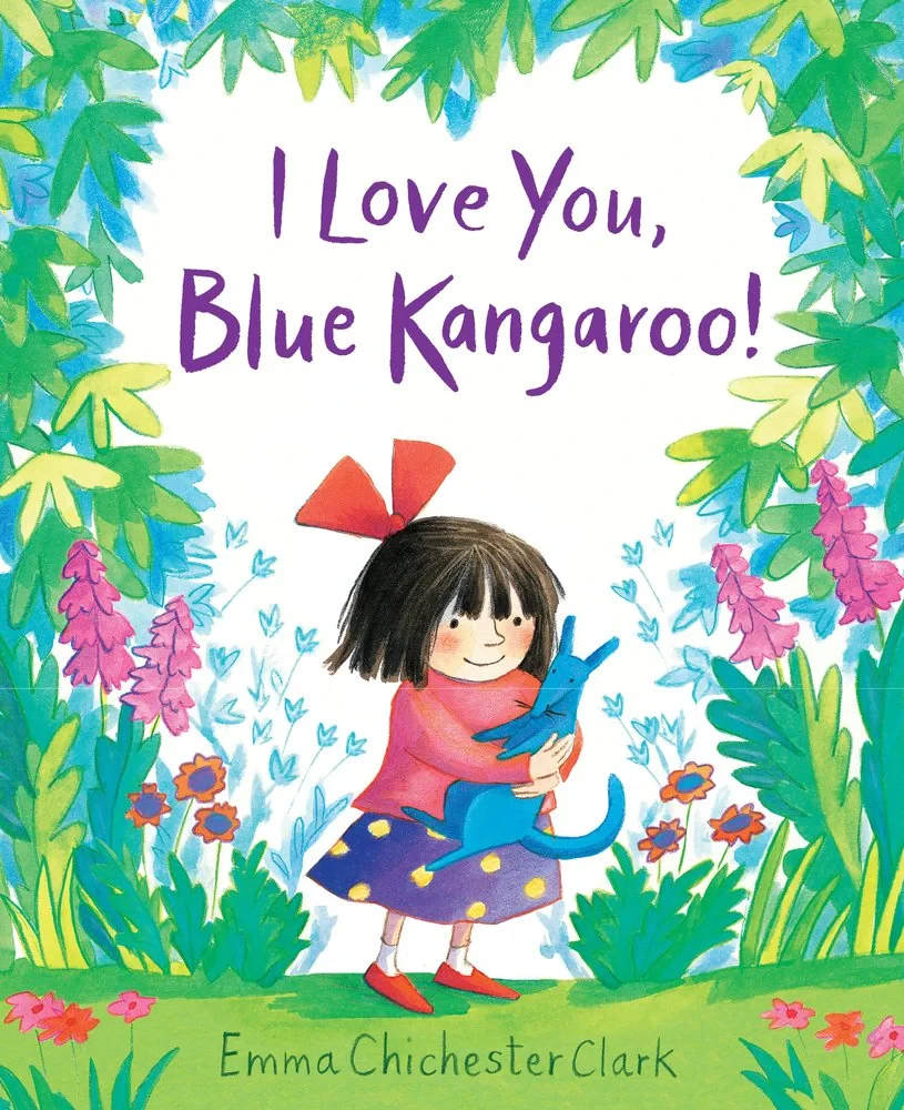 Coperta cărții "I Love You, Blue Kangaroo!" de Emma Chichester Clark