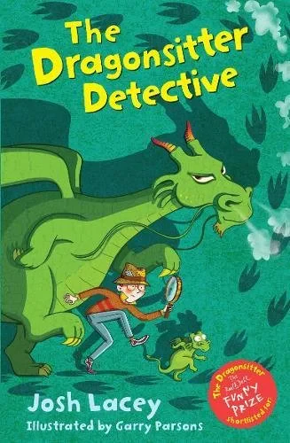 Coperta cărții "The Dragonsitter Detective" de Garry Parsons, Josh Lacey