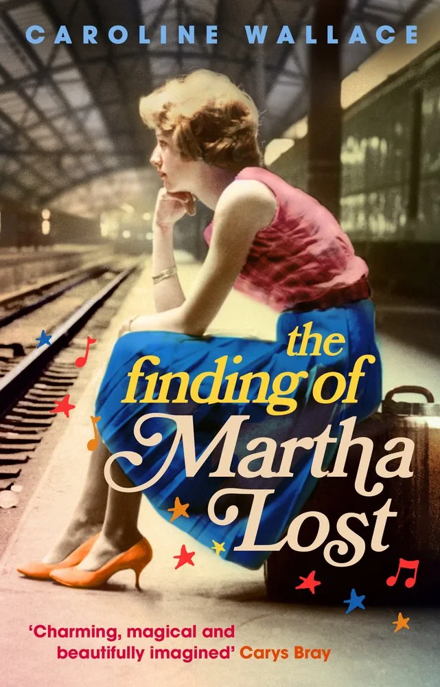 Coperta cărții "The Finding of Martha Lost" de Caroline Wallace