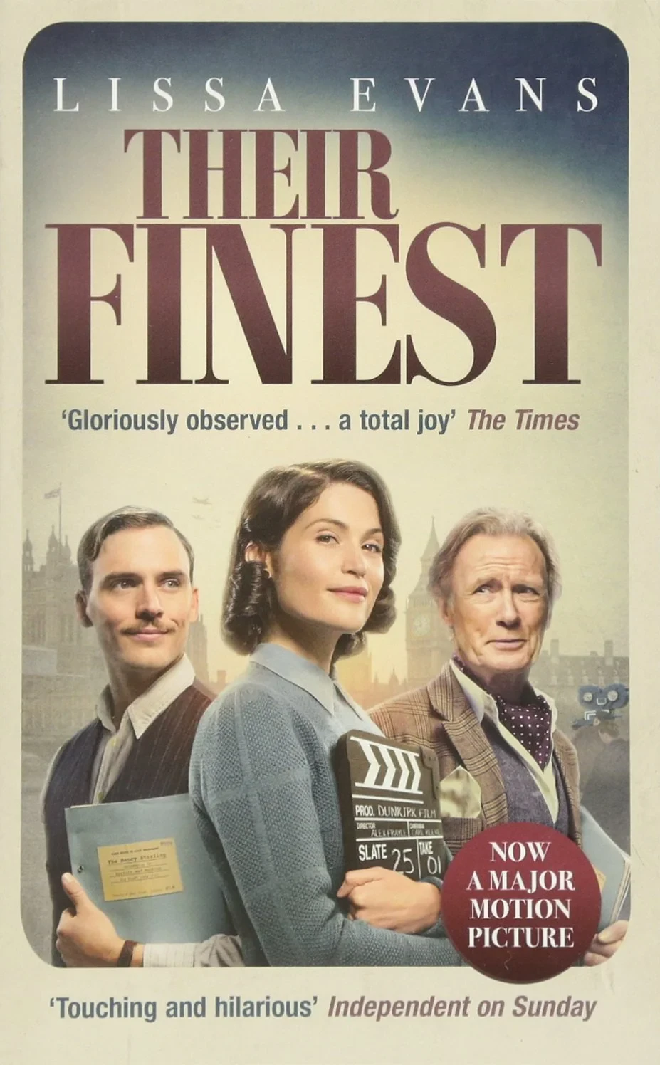 Coperta cărții "Their Finest" de Lissa Evans