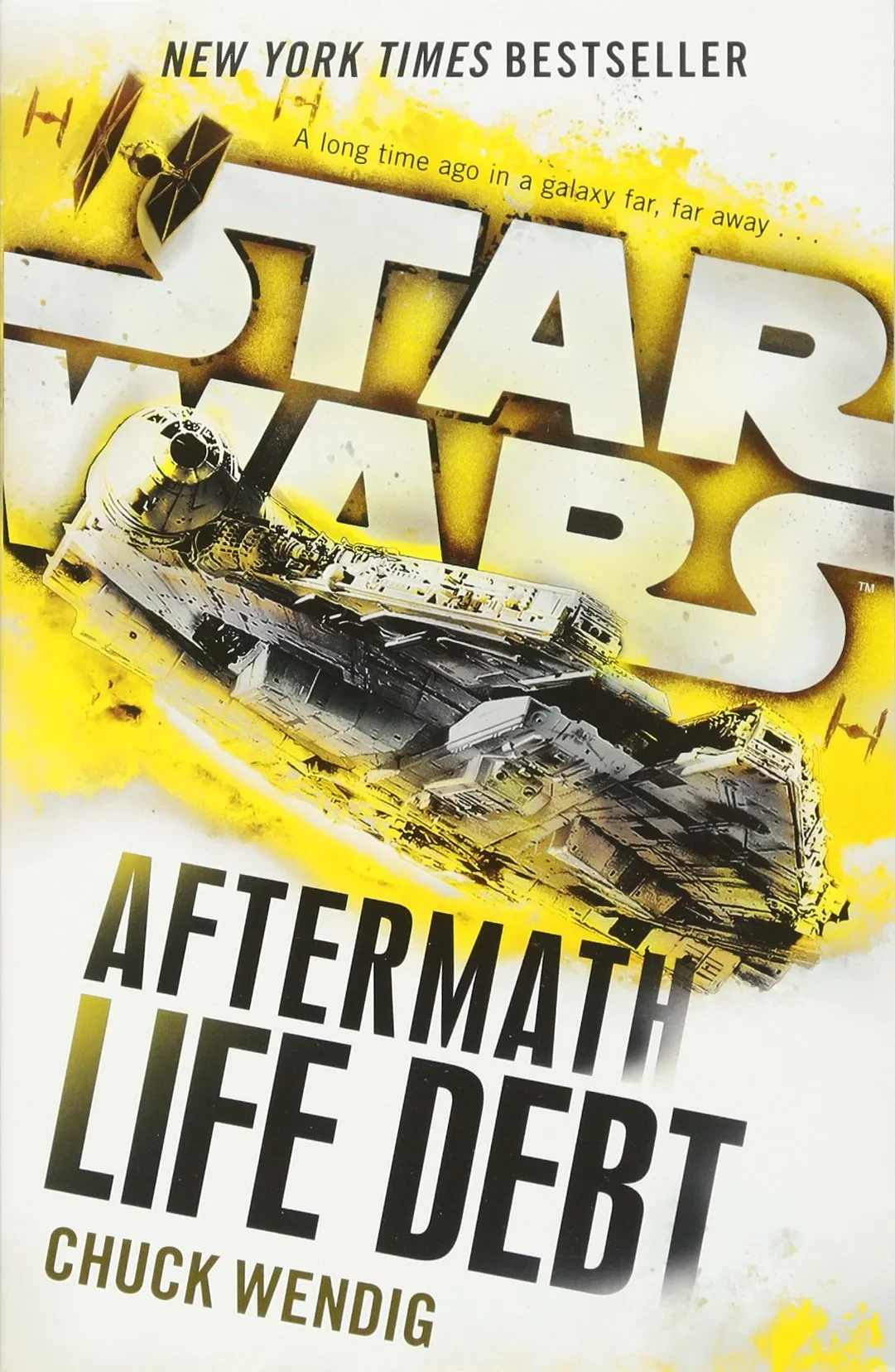 Coperta cărții "Star Wars: Aftermath: Life Debt" de Chuck Wendig