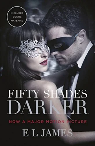 Coperta cărții "Fifty Shades Darker" de E L James
