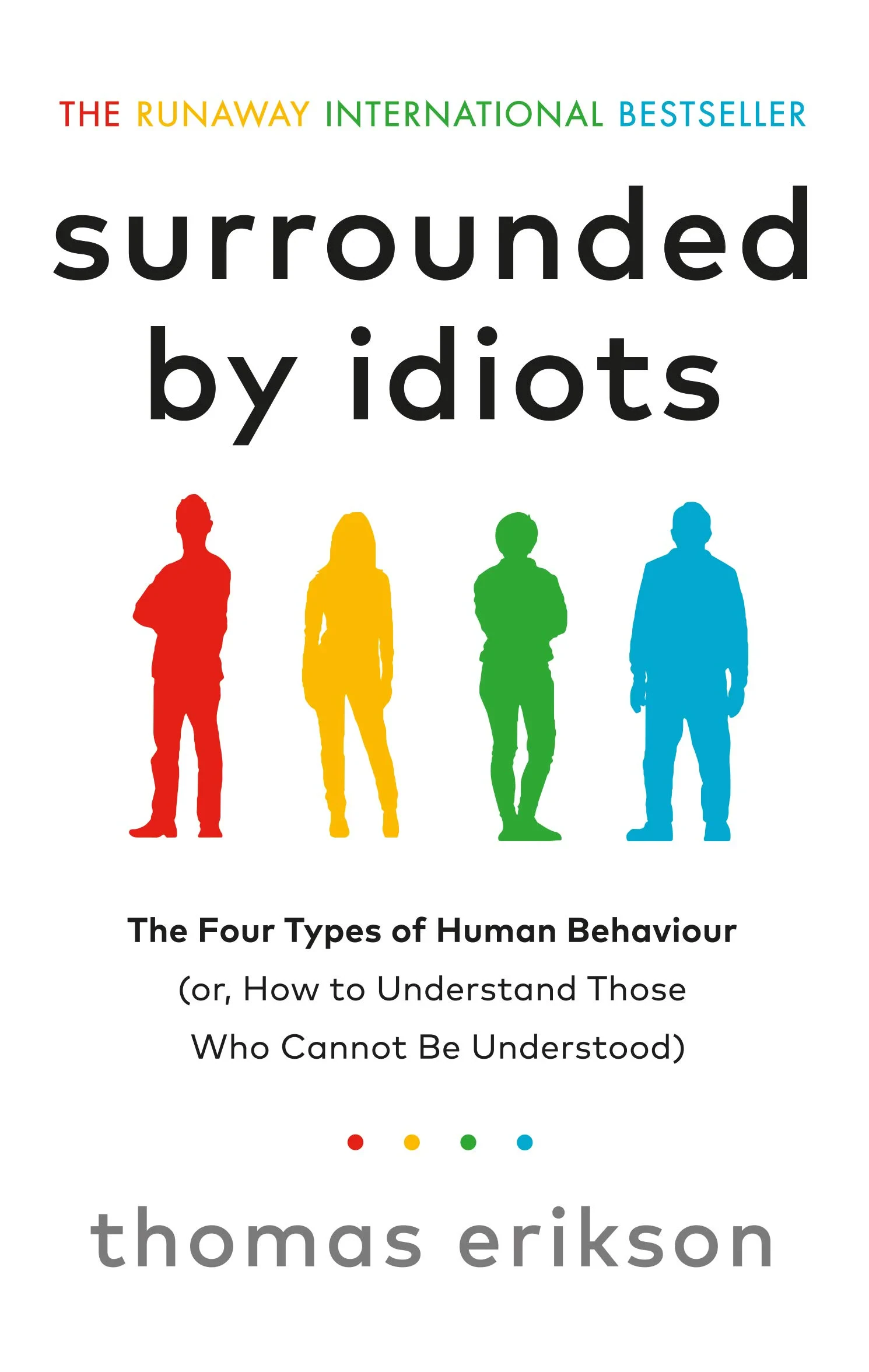 Coperta cărții "SURROUNDED BY IDIOTS" de Thomas Erikson