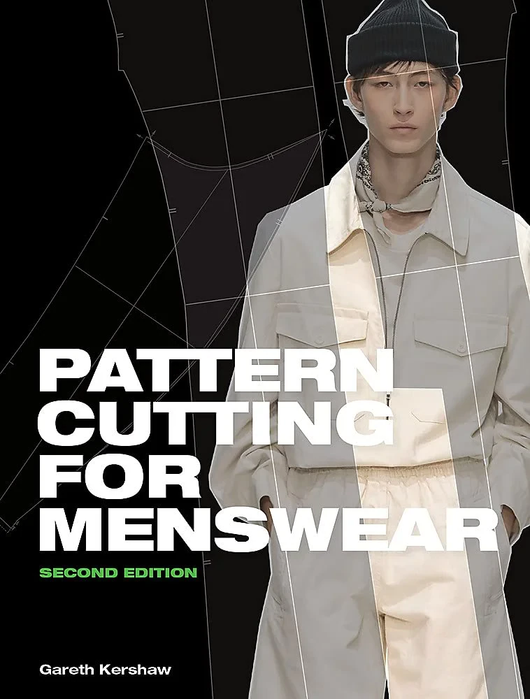 Coperta cărții "Pattern Cutting for Menswear Second Edition" de Gareth Kershaw