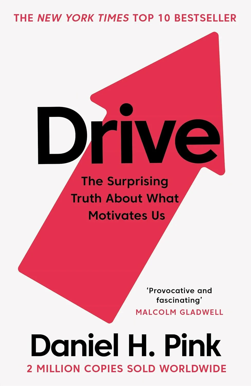 Coperta cărții "Drive: The Surprising Truth about What Motivates Us" de Daniel Pink