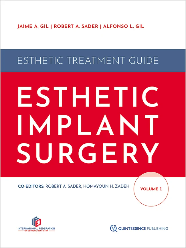 Coperta cărții "Esthetic Implant Surgery" de Jaime A. Gil / Robert A. Sader / Alfonso L. Gil