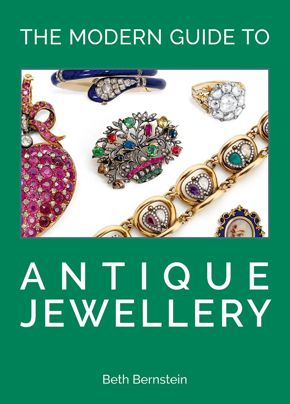 Coperta cărții "Modern Guide to Antique Jewellery" de Beth Bernstein