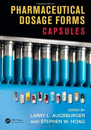 Coperta cărții "Pharmaceutical Dosage Forms: Capsules" de Larry L. Augsburger, Stephen W. Hoag