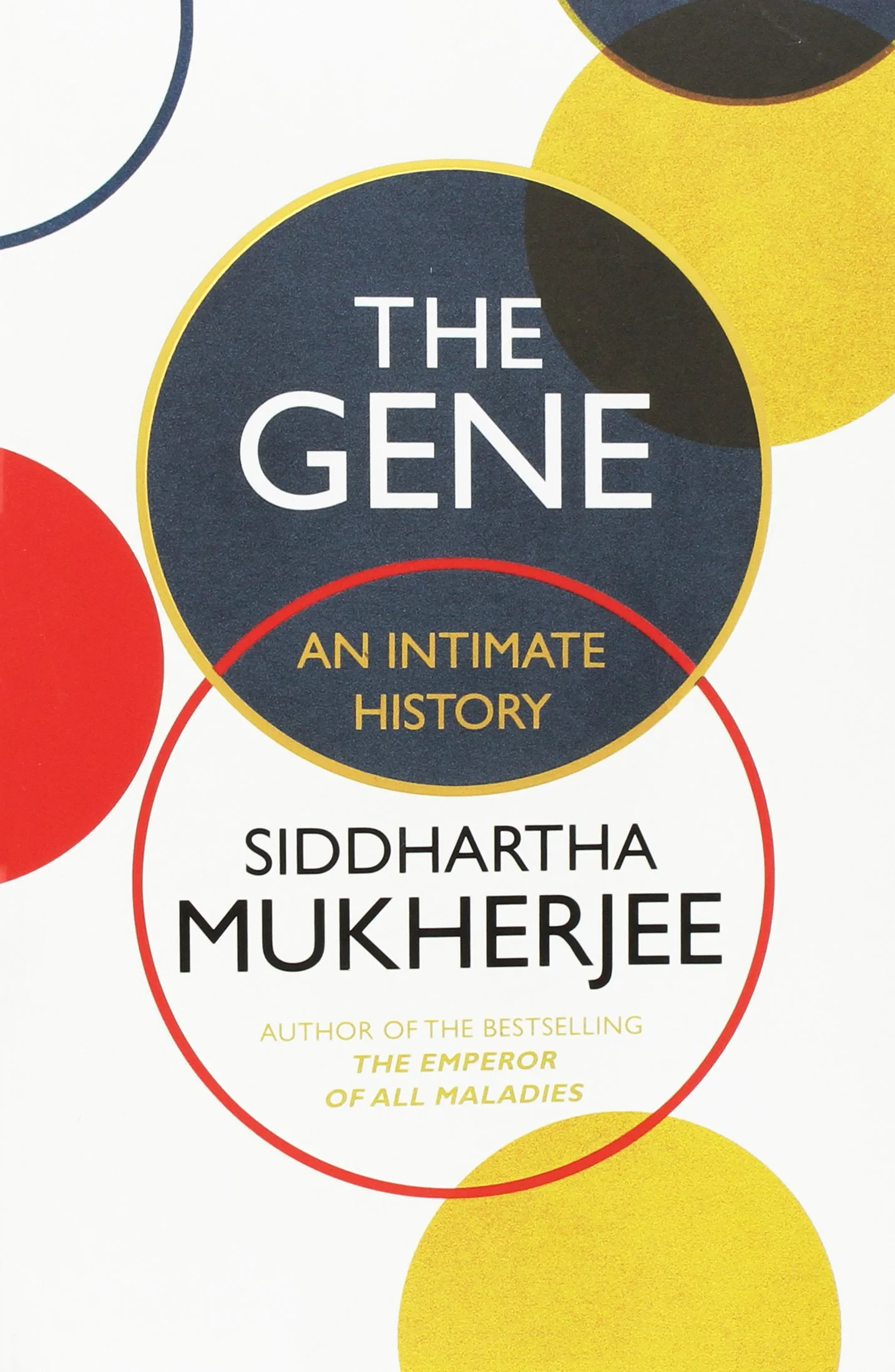 Coperta cărții "The Gene" de Siddhartha Mukherjee