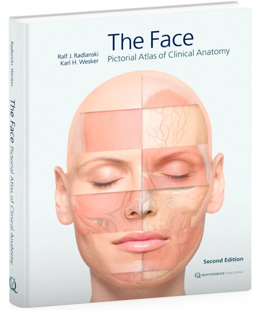 Coperta cărții "The Face: Pictorial Atlas of Clinical Anatomy " de autor necunoscut