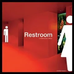 Coperta cărții "Restroom: Contemporary Design" de Jennifer Hudson