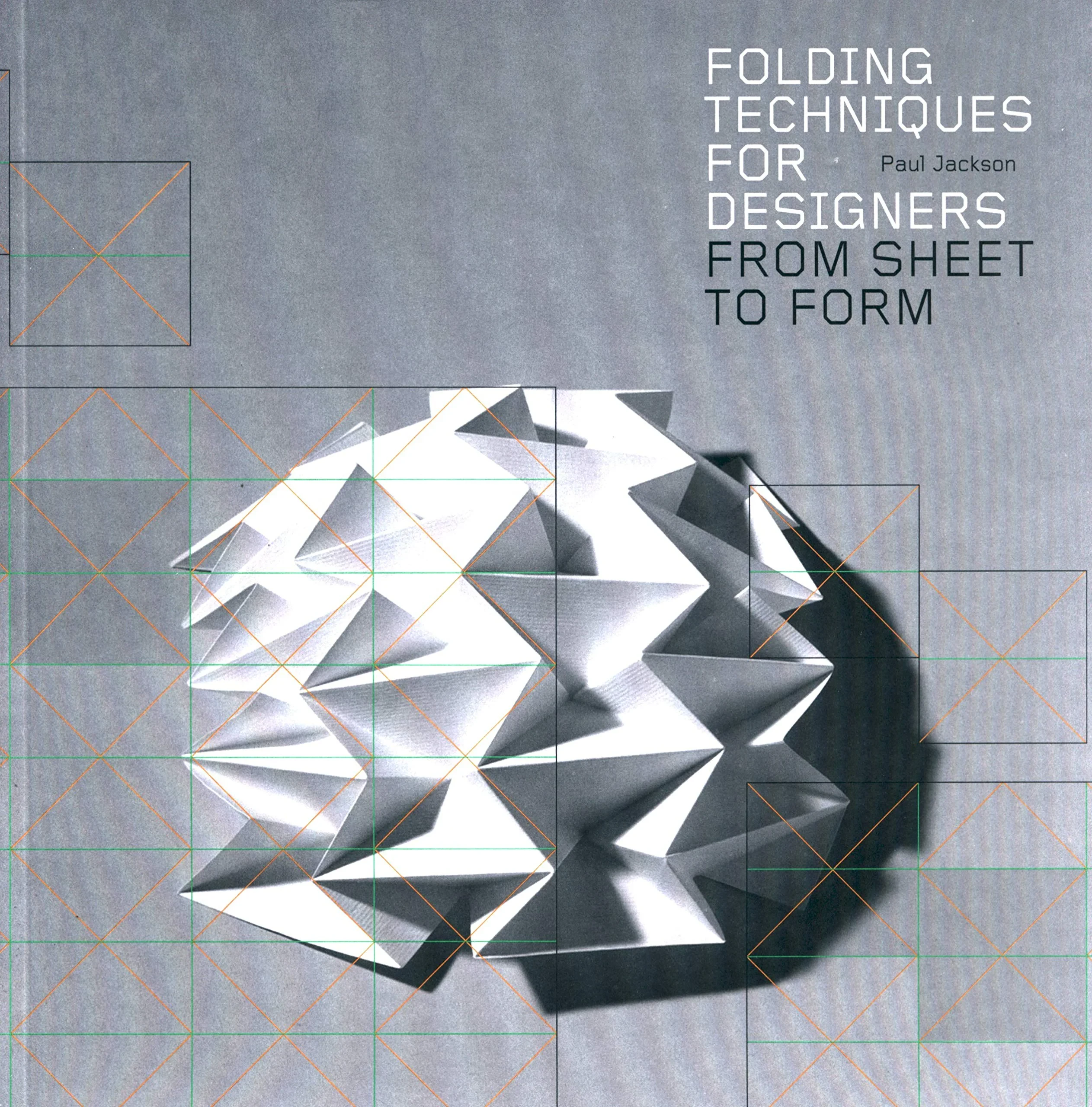 Coperta cărții "Folding Techniques for Designers" de Paul Jackson