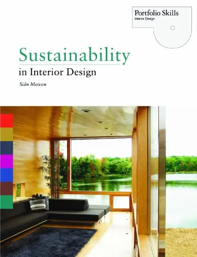 Coperta cărții "Sustainability in Interior Design" de Sian Moxon