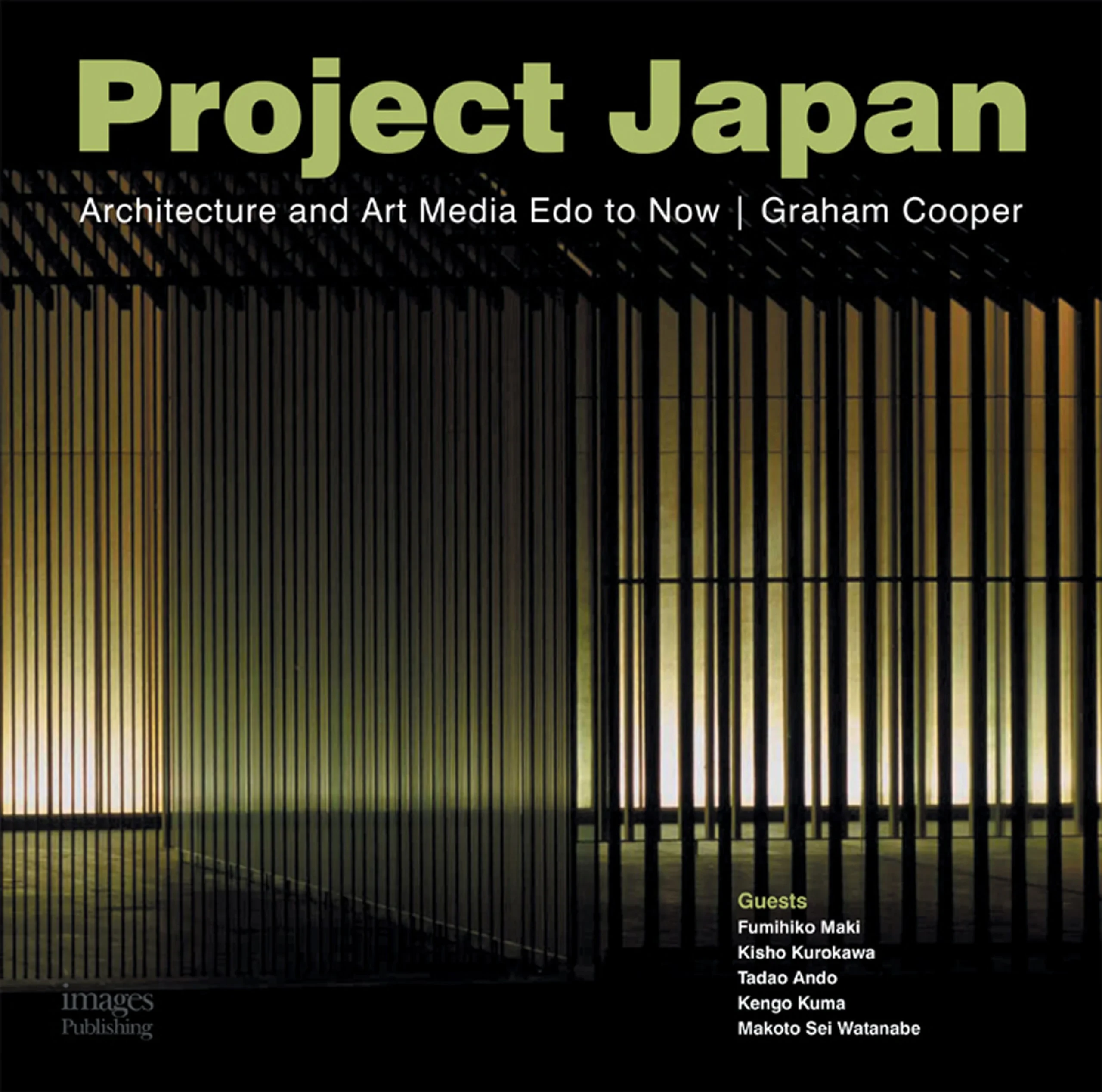 Coperta cărții "Project Japan: Architecture and Art Media - Edo to Now" de Graham Cooper