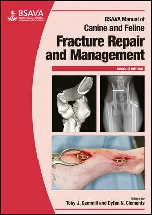 Coperta cărții "BSAVA Manual of Canine and Feline Fracture Repair and Management, 2e" de T Gemmill